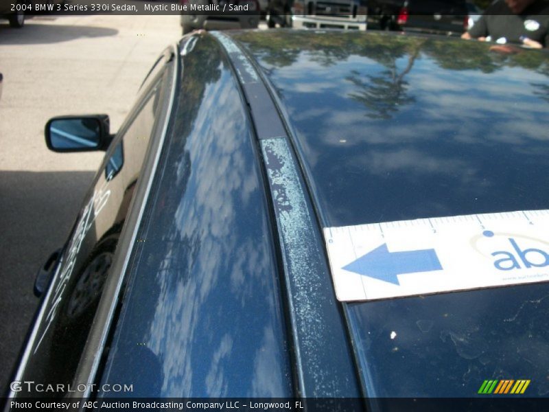Mystic Blue Metallic / Sand 2004 BMW 3 Series 330i Sedan