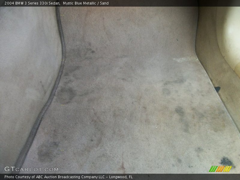 Mystic Blue Metallic / Sand 2004 BMW 3 Series 330i Sedan