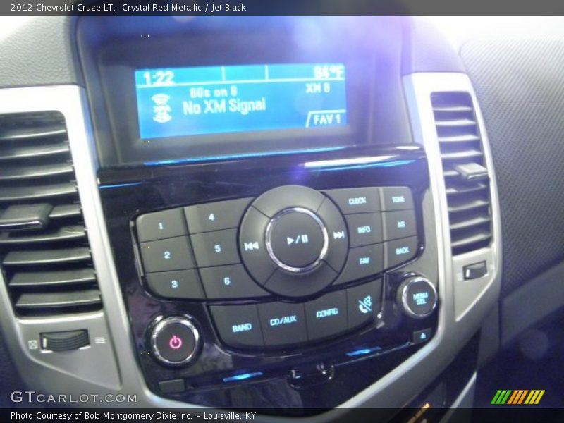 Crystal Red Metallic / Jet Black 2012 Chevrolet Cruze LT