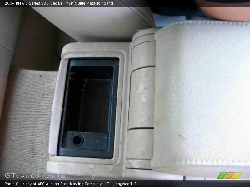 Mystic Blue Metallic / Sand 2004 BMW 3 Series 330i Sedan