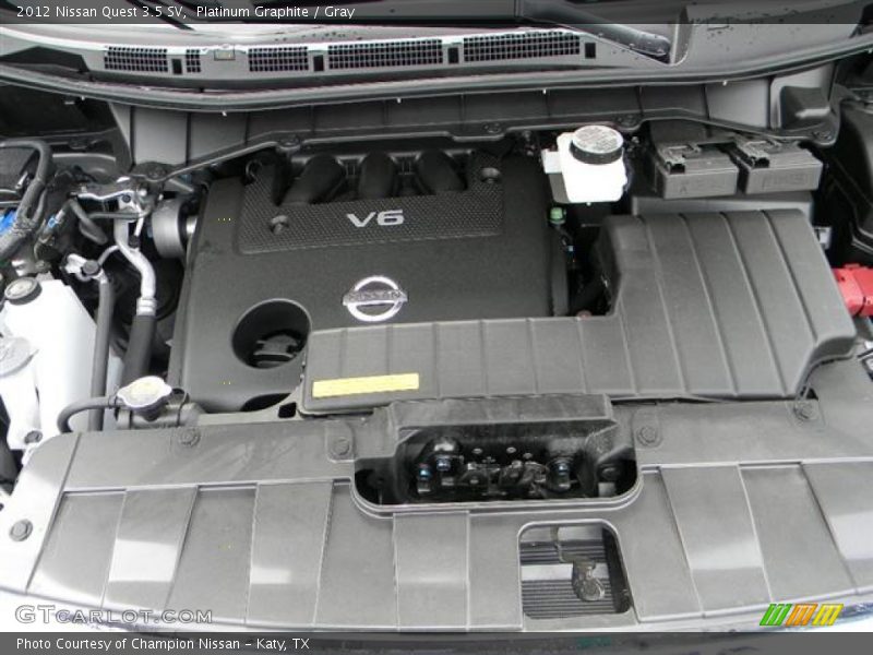 Platinum Graphite / Gray 2012 Nissan Quest 3.5 SV