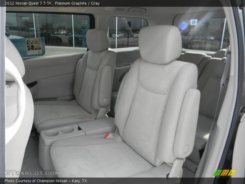 Platinum Graphite / Gray 2012 Nissan Quest 3.5 SV