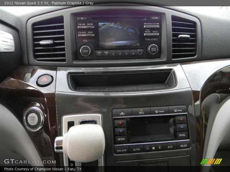 Platinum Graphite / Gray 2012 Nissan Quest 3.5 SV