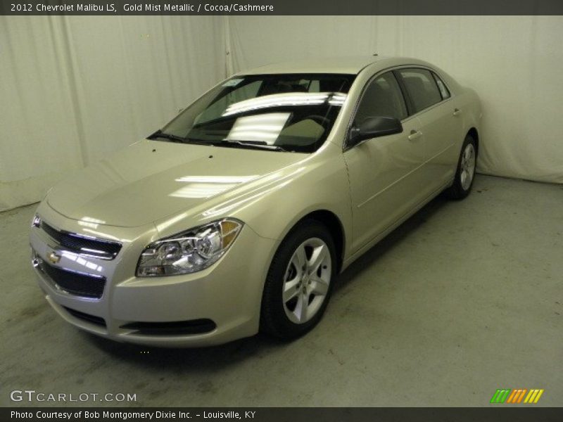Gold Mist Metallic / Cocoa/Cashmere 2012 Chevrolet Malibu LS