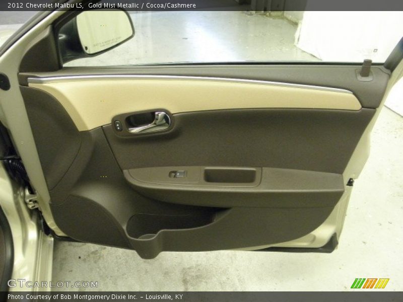 Gold Mist Metallic / Cocoa/Cashmere 2012 Chevrolet Malibu LS