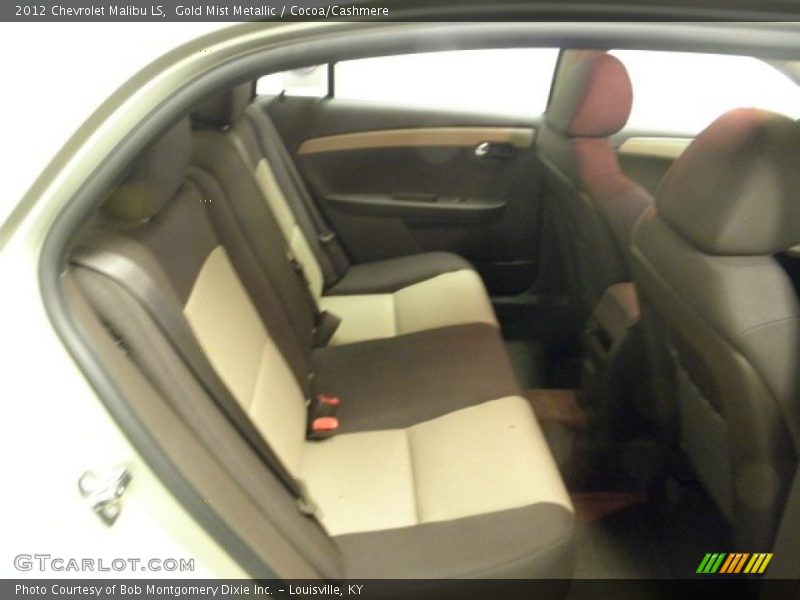 Gold Mist Metallic / Cocoa/Cashmere 2012 Chevrolet Malibu LS