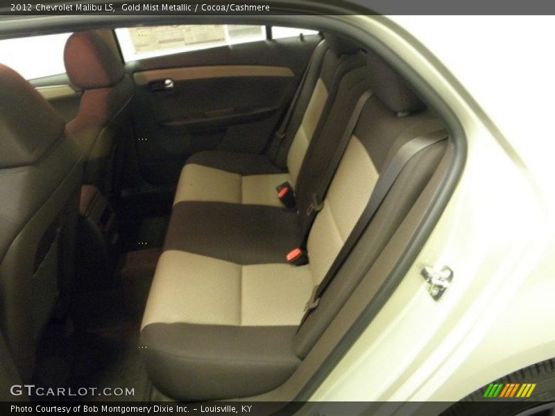 Gold Mist Metallic / Cocoa/Cashmere 2012 Chevrolet Malibu LS