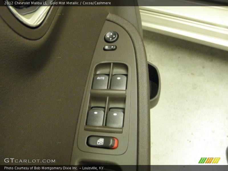 Gold Mist Metallic / Cocoa/Cashmere 2012 Chevrolet Malibu LS