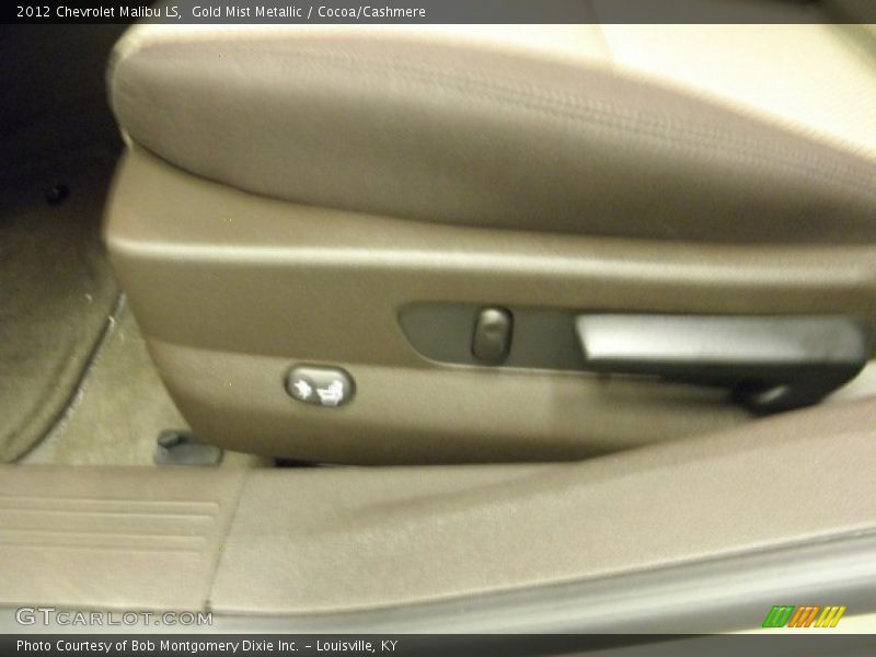 Gold Mist Metallic / Cocoa/Cashmere 2012 Chevrolet Malibu LS