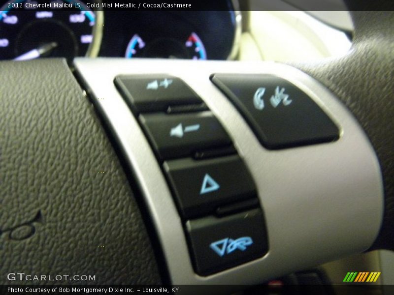 Gold Mist Metallic / Cocoa/Cashmere 2012 Chevrolet Malibu LS