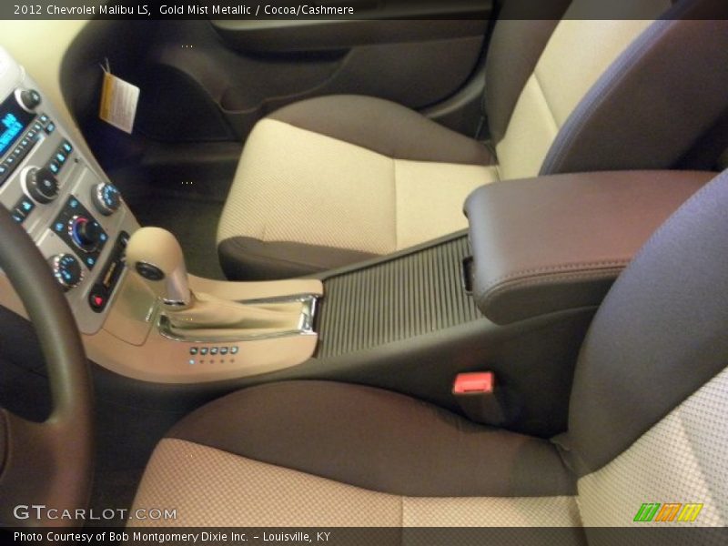 Gold Mist Metallic / Cocoa/Cashmere 2012 Chevrolet Malibu LS