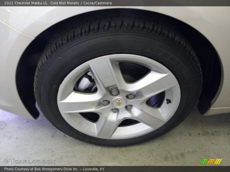 Gold Mist Metallic / Cocoa/Cashmere 2012 Chevrolet Malibu LS