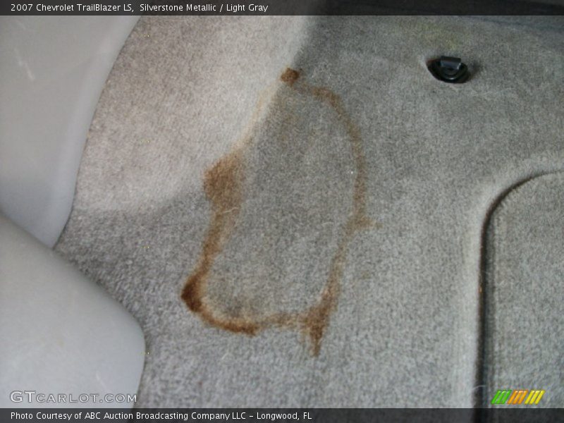 Silverstone Metallic / Light Gray 2007 Chevrolet TrailBlazer LS