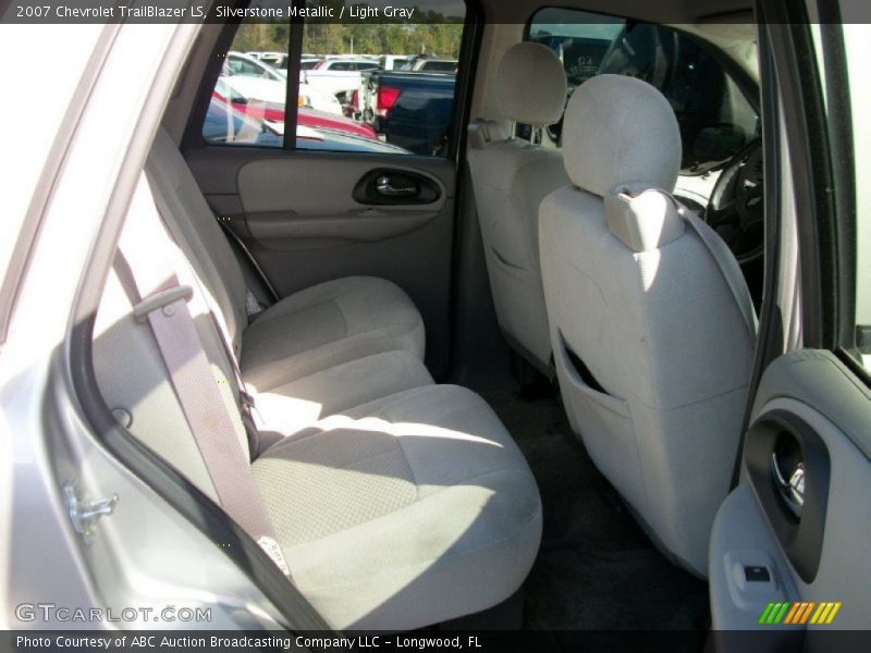 Silverstone Metallic / Light Gray 2007 Chevrolet TrailBlazer LS