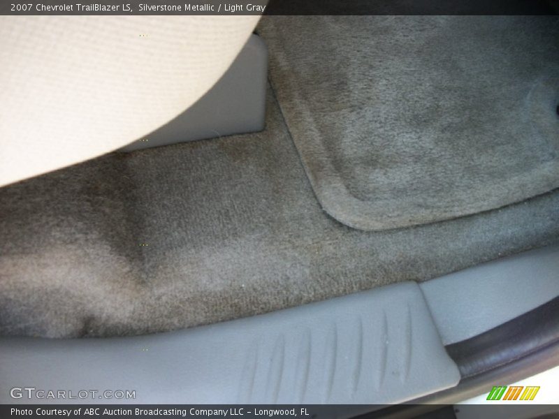 Silverstone Metallic / Light Gray 2007 Chevrolet TrailBlazer LS