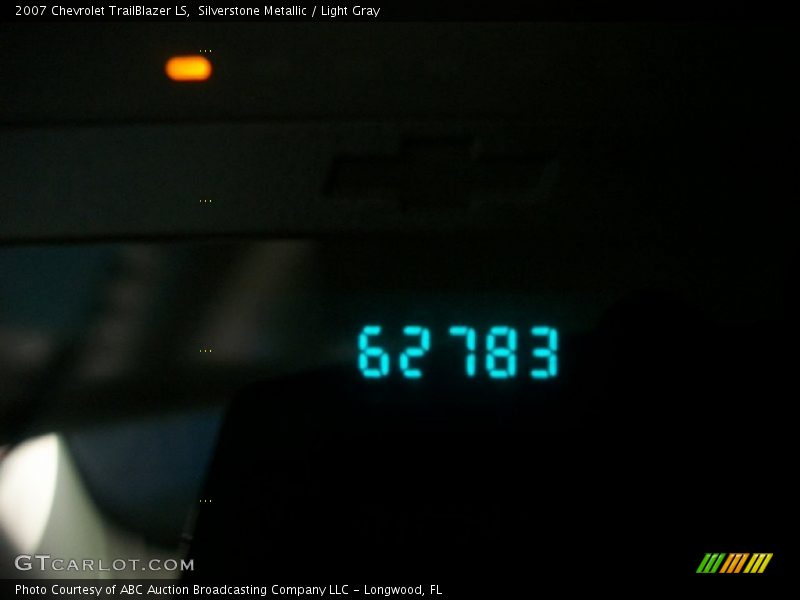 Silverstone Metallic / Light Gray 2007 Chevrolet TrailBlazer LS