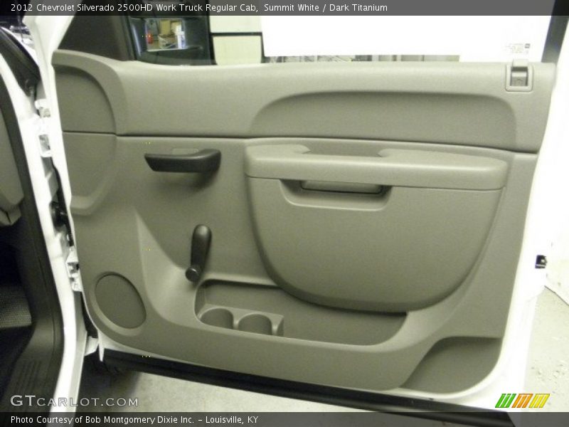 Summit White / Dark Titanium 2012 Chevrolet Silverado 2500HD Work Truck Regular Cab