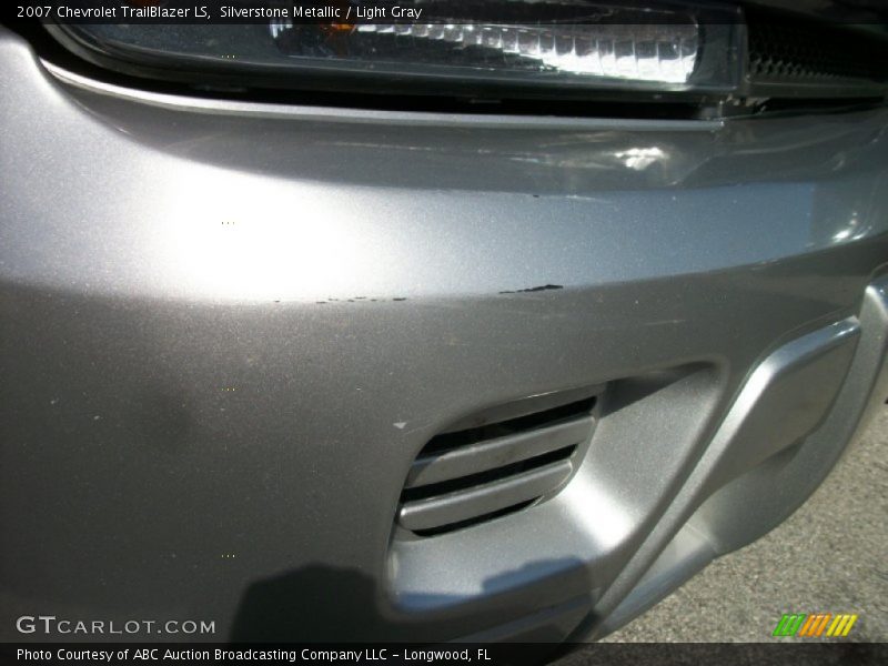Silverstone Metallic / Light Gray 2007 Chevrolet TrailBlazer LS
