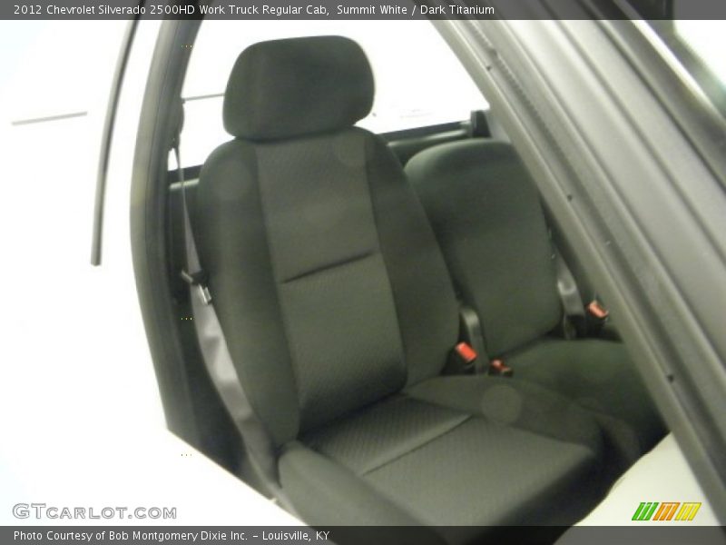 Summit White / Dark Titanium 2012 Chevrolet Silverado 2500HD Work Truck Regular Cab