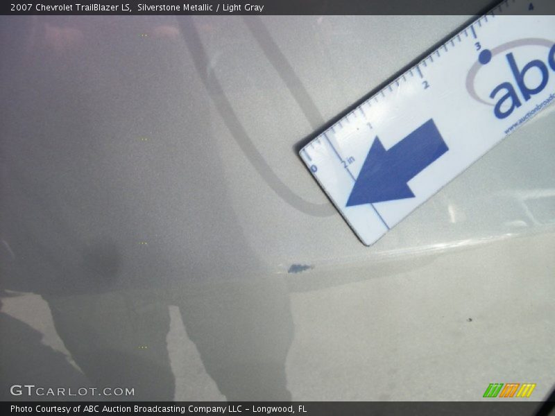 Silverstone Metallic / Light Gray 2007 Chevrolet TrailBlazer LS