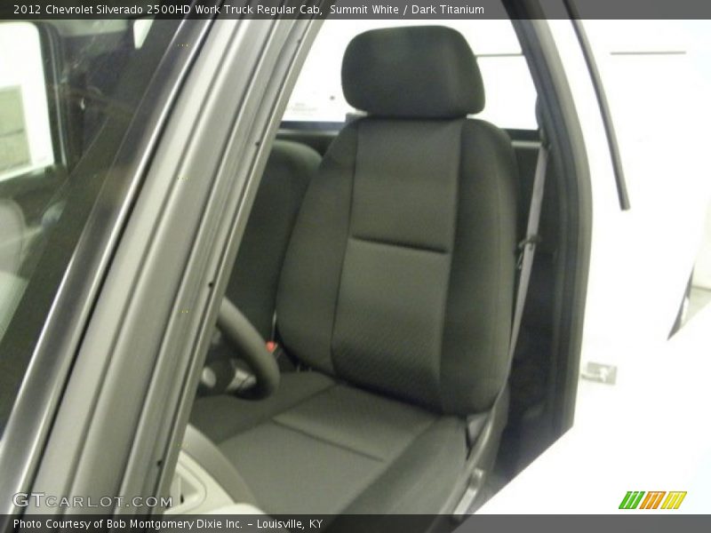 Summit White / Dark Titanium 2012 Chevrolet Silverado 2500HD Work Truck Regular Cab