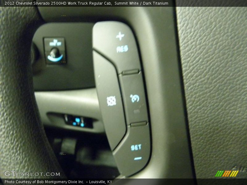 Summit White / Dark Titanium 2012 Chevrolet Silverado 2500HD Work Truck Regular Cab