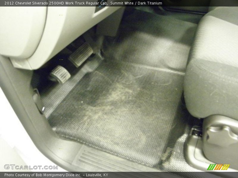 Summit White / Dark Titanium 2012 Chevrolet Silverado 2500HD Work Truck Regular Cab