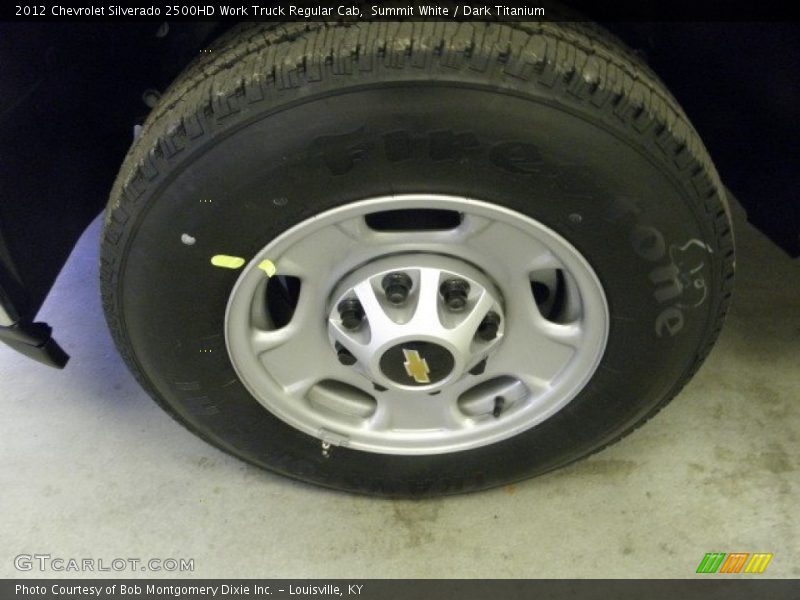 Summit White / Dark Titanium 2012 Chevrolet Silverado 2500HD Work Truck Regular Cab