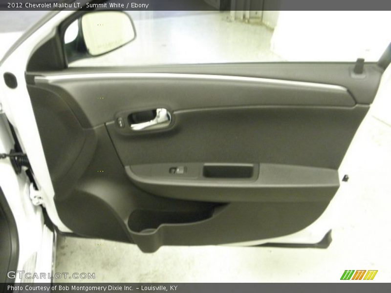 Summit White / Ebony 2012 Chevrolet Malibu LT