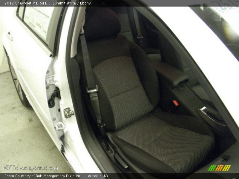 Summit White / Ebony 2012 Chevrolet Malibu LT
