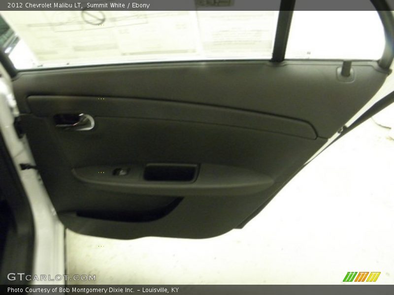 Summit White / Ebony 2012 Chevrolet Malibu LT