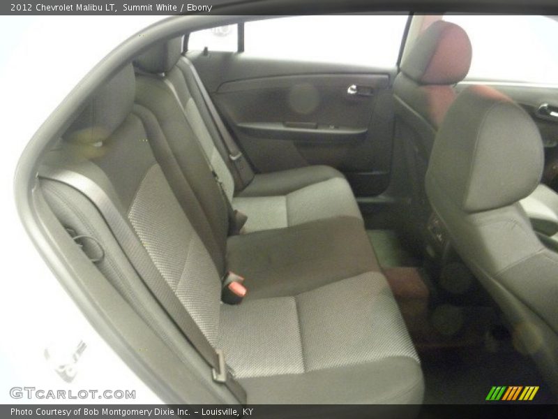 Summit White / Ebony 2012 Chevrolet Malibu LT