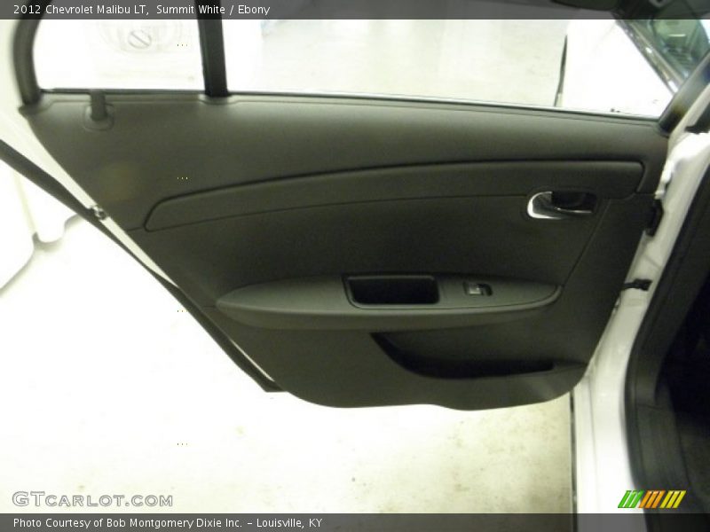 Summit White / Ebony 2012 Chevrolet Malibu LT