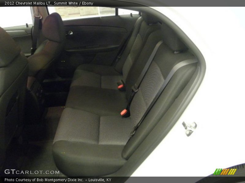 Summit White / Ebony 2012 Chevrolet Malibu LT