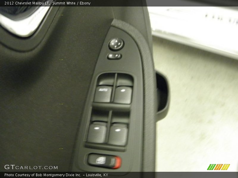 Summit White / Ebony 2012 Chevrolet Malibu LT