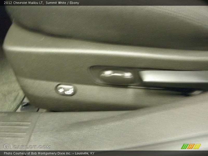 Summit White / Ebony 2012 Chevrolet Malibu LT