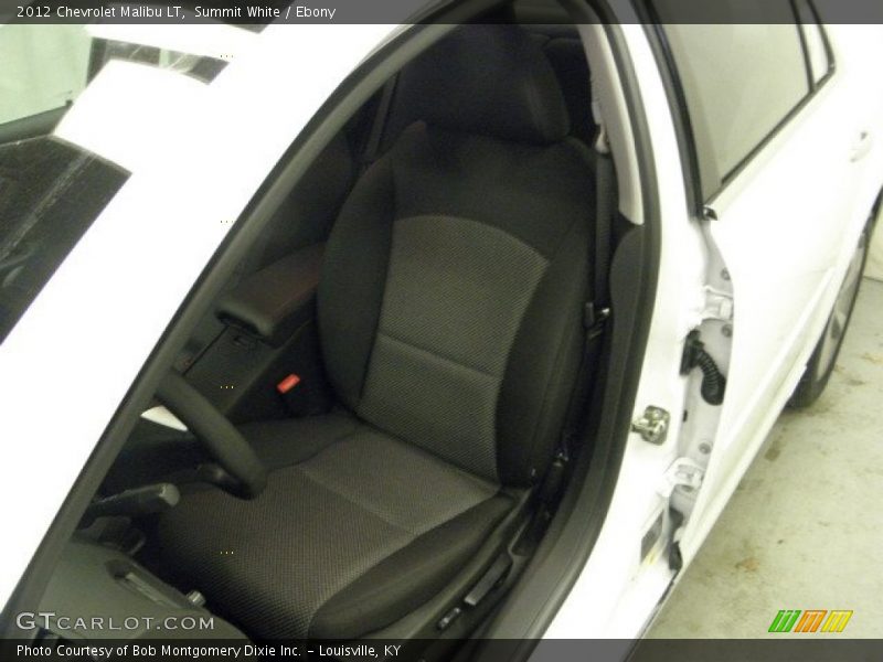 Summit White / Ebony 2012 Chevrolet Malibu LT
