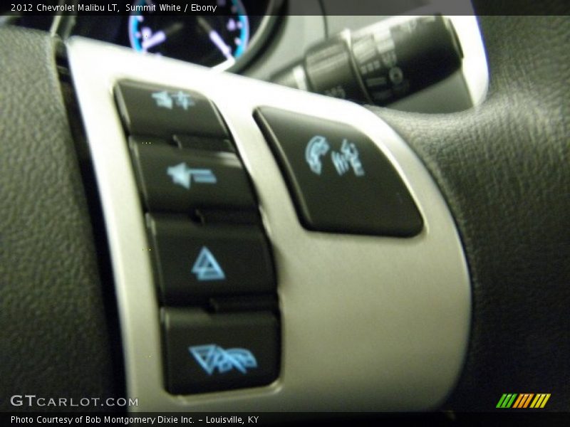 Summit White / Ebony 2012 Chevrolet Malibu LT