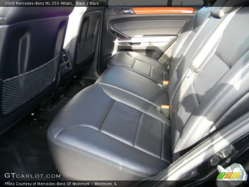 Black / Black 2009 Mercedes-Benz ML 350 4Matic