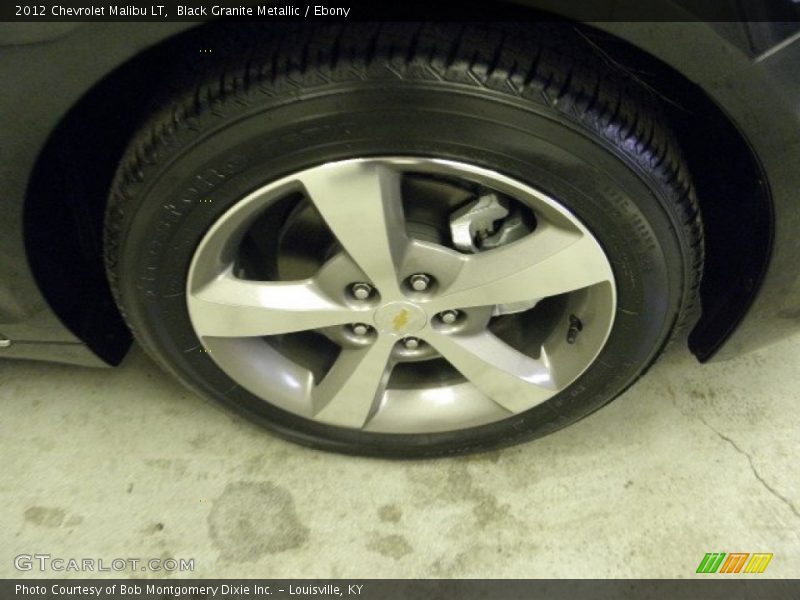 Black Granite Metallic / Ebony 2012 Chevrolet Malibu LT
