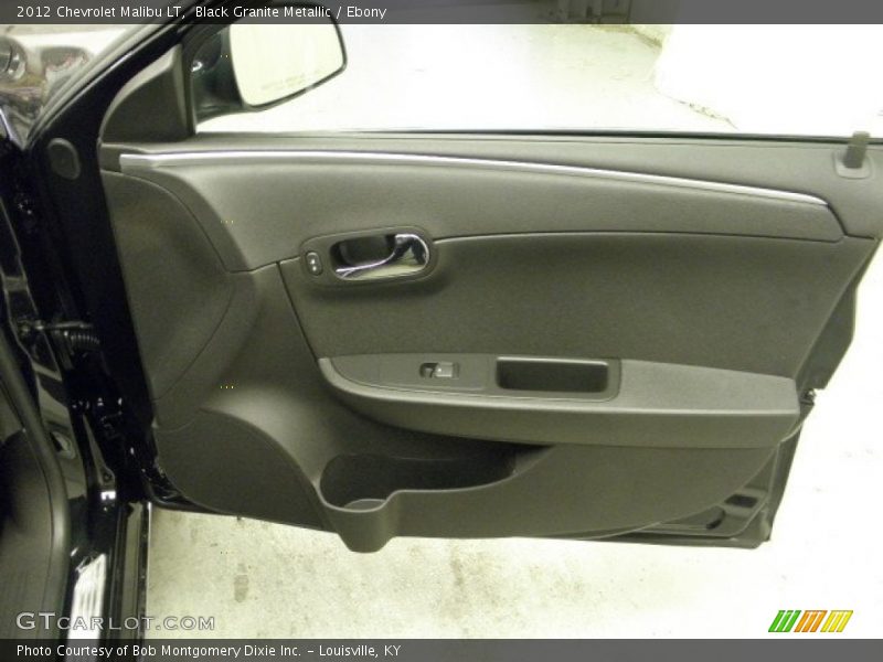 Black Granite Metallic / Ebony 2012 Chevrolet Malibu LT