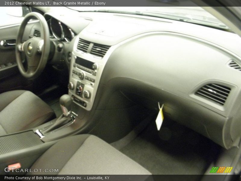 Black Granite Metallic / Ebony 2012 Chevrolet Malibu LT