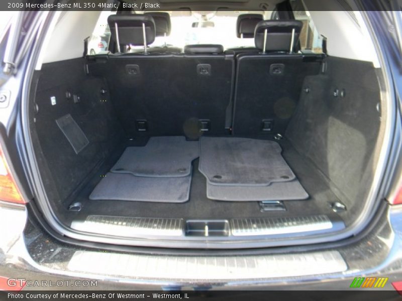 Black / Black 2009 Mercedes-Benz ML 350 4Matic