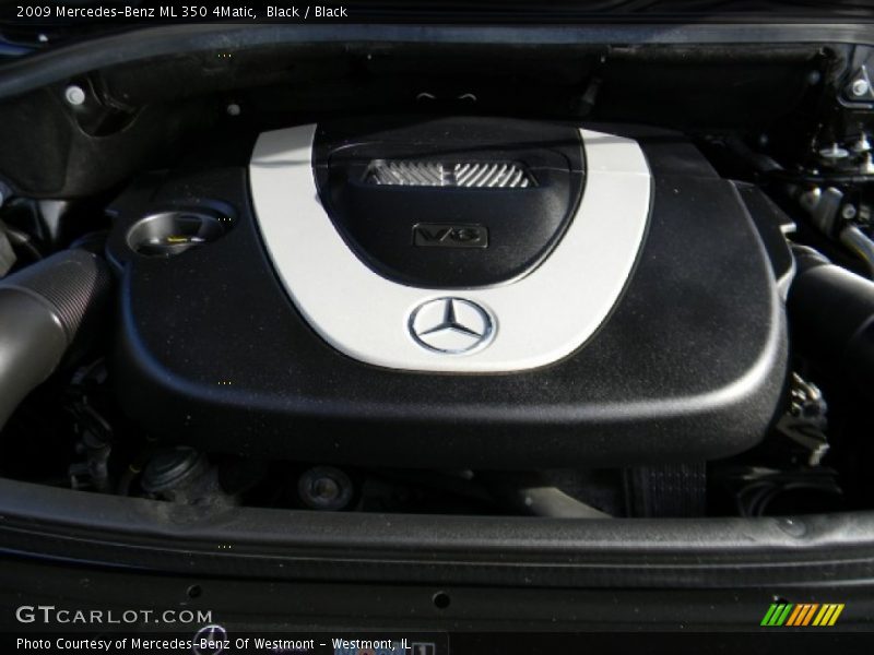 Black / Black 2009 Mercedes-Benz ML 350 4Matic