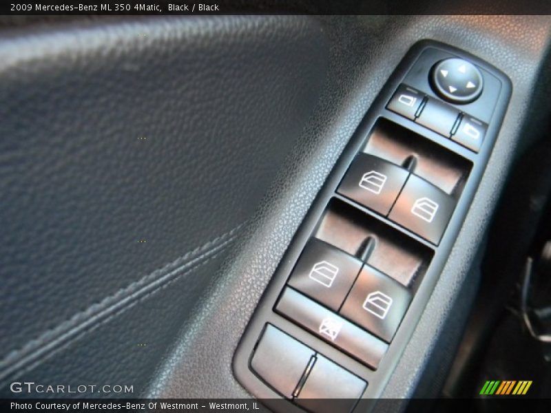 Black / Black 2009 Mercedes-Benz ML 350 4Matic
