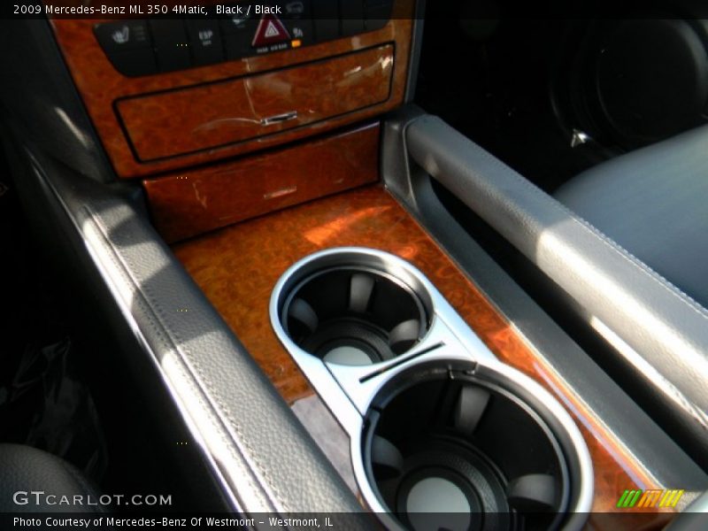 Black / Black 2009 Mercedes-Benz ML 350 4Matic