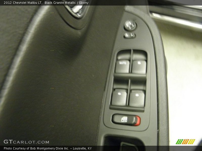 Black Granite Metallic / Ebony 2012 Chevrolet Malibu LT