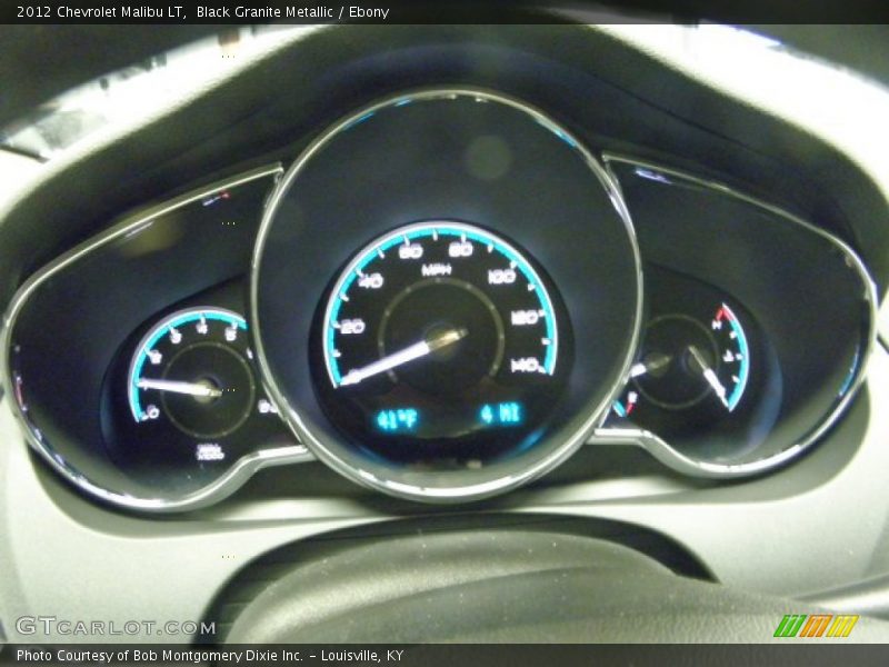 Black Granite Metallic / Ebony 2012 Chevrolet Malibu LT