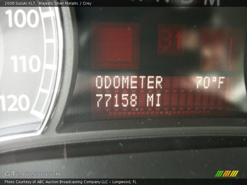Majestic Silver Metallic / Grey 2008 Suzuki XL7