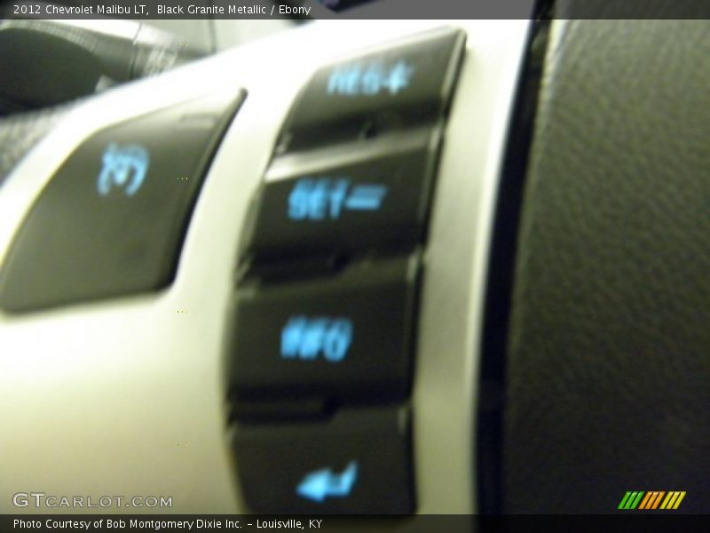 Black Granite Metallic / Ebony 2012 Chevrolet Malibu LT